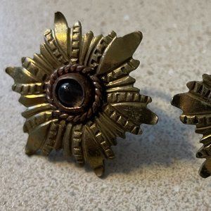 Beautiful hand-made earrings from central Asia